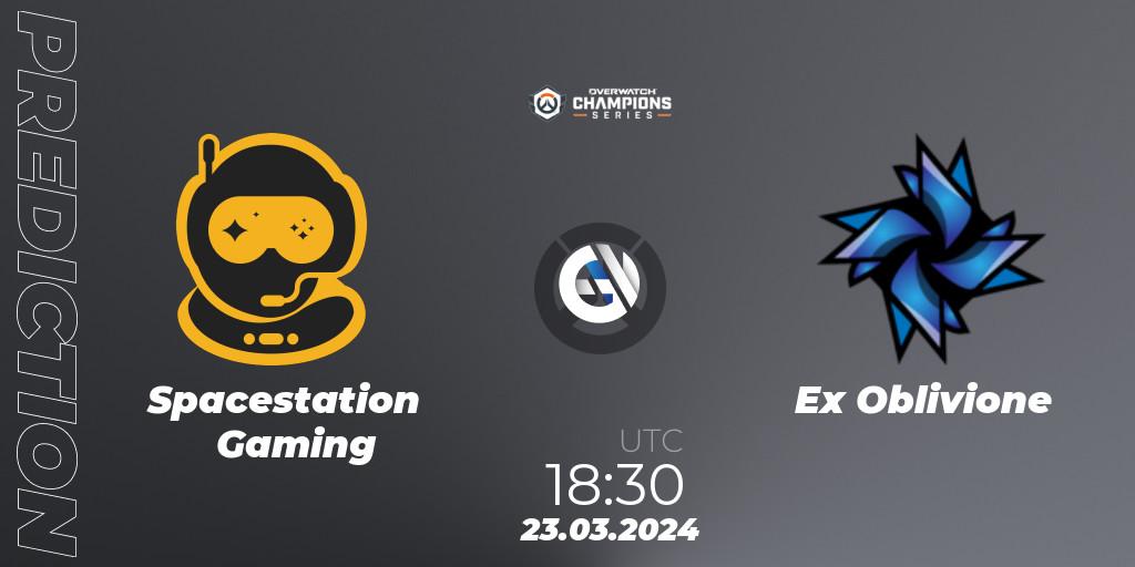 Spacestation Gaming - Ex Oblivione: Maç tahminleri. 23.03.2024 at 18:30, Overwatch, Overwatch Champions Series 2024 - EMEA Stage 1 Main Event