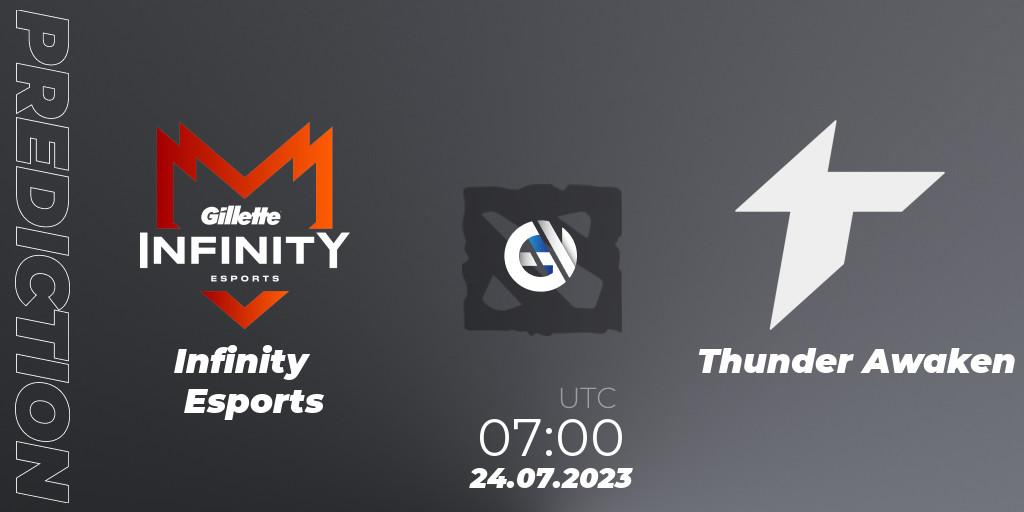 Infinity Esports - Thunder Awaken: Maç tahminleri. 24.07.23, Dota 2, Phygital Games 2023 Season 2