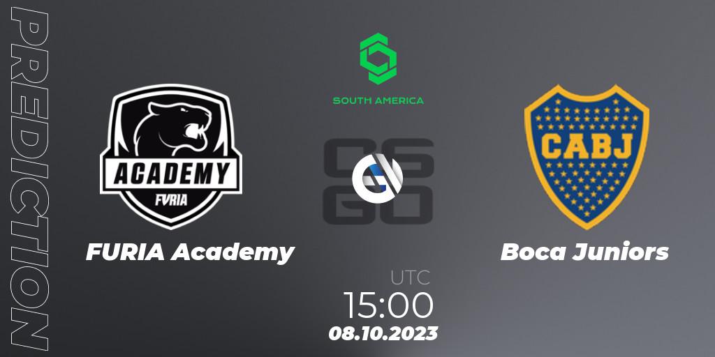 FURIA Academy - Boca Juniors: Maç tahminleri. 08.10.2023 at 15:00, Counter-Strike (CS2), CCT South America Series #12