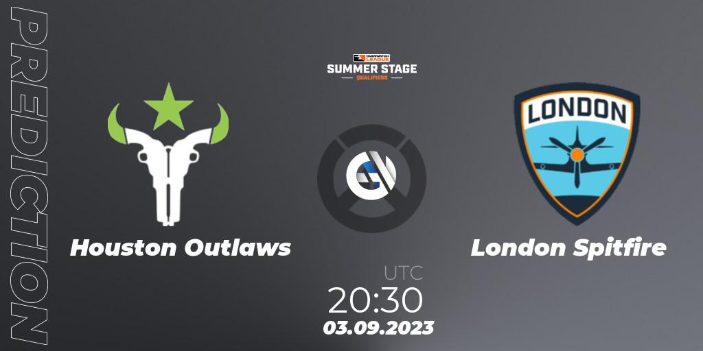 Houston Outlaws - London Spitfire: Maç tahminleri. 03.09.23, Overwatch, Overwatch League 2023 - Summer Stage Qualifiers