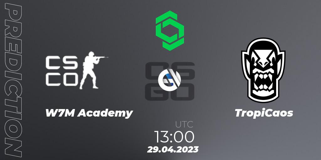 w7m Academy - TropiCaos: Maç tahminleri. 29.04.2023 at 13:00, Counter-Strike (CS2), CCT South America Series #7