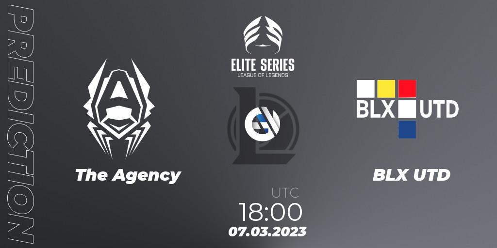 The Agency - BLX UTD: Maç tahminleri. 07.03.23, LoL, Elite Series Spring 2023 - Group Stage