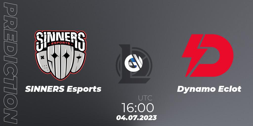 SINNERS Esports - Dynamo Eclot: Maç tahminleri. 09.06.23, LoL, Hitpoint Masters Summer 2023 - Group Stage