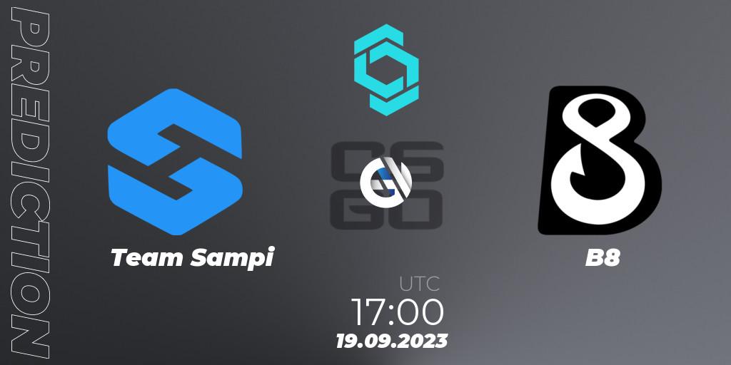 Team Sampi - B8: Maç tahminleri. 19.09.2023 at 17:00, Counter-Strike (CS2), CCT North Europe Series #8