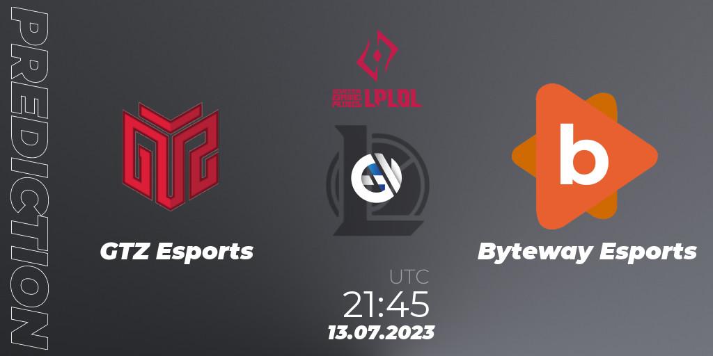 GTZ Esports - Byteway Esports: Maç tahminleri. 22.06.2023 at 21:45, LoL, LPLOL Split 2 2023 - Group Stage