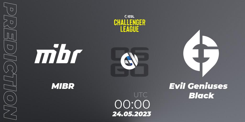MIBR - Evil Geniuses Black: Maç tahminleri. 24.05.23, CS2 (CS:GO), ESL Challenger League Season 45: North America