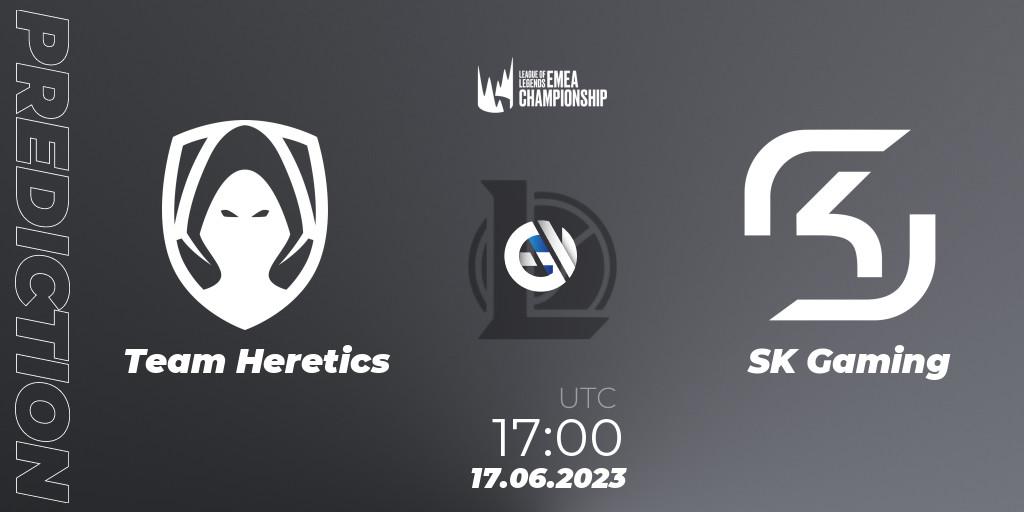 Team Heretics - SK Gaming: Maç tahminleri. 17.06.2023 at 17:00, LoL, LEC Summer 2023 - Regular Season