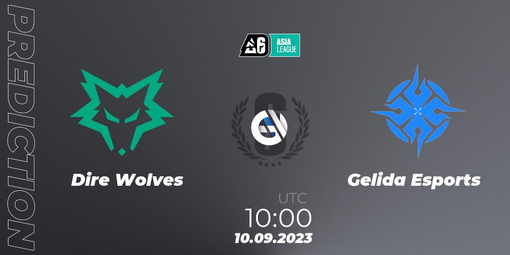 Dire Wolves - Gelida Esports: Maç tahminleri. 10.09.23, Rainbow Six, SEA League 2023 - Stage 2