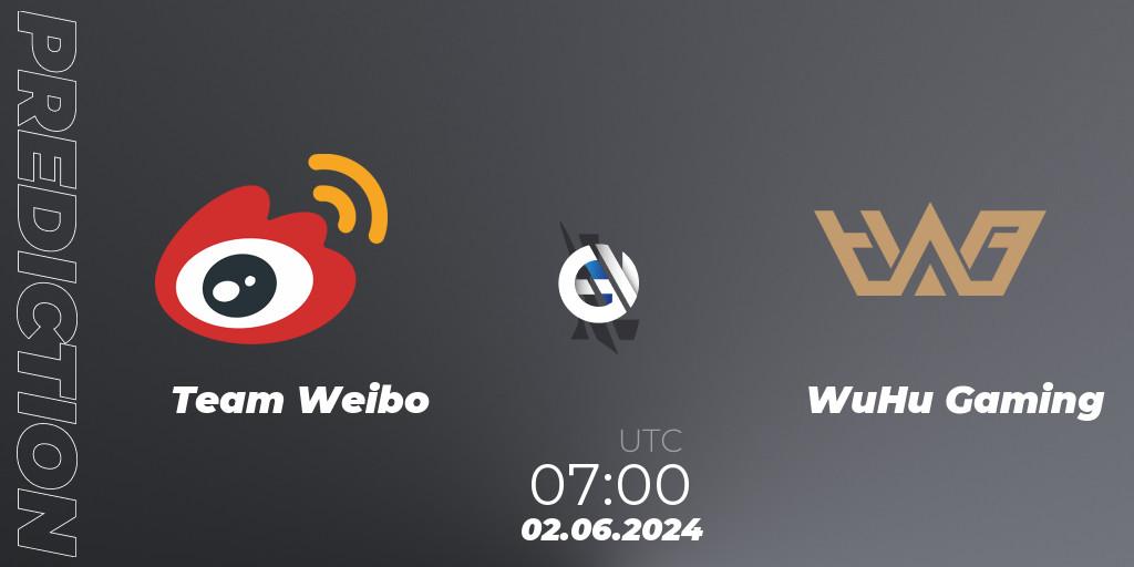 Team Weibo - WuHu Gaming: Maç tahminleri. 02.06.2024 at 07:00, Wild Rift, Wild Rift Super League Summer 2024 - 5v5 Tournament Group Stage