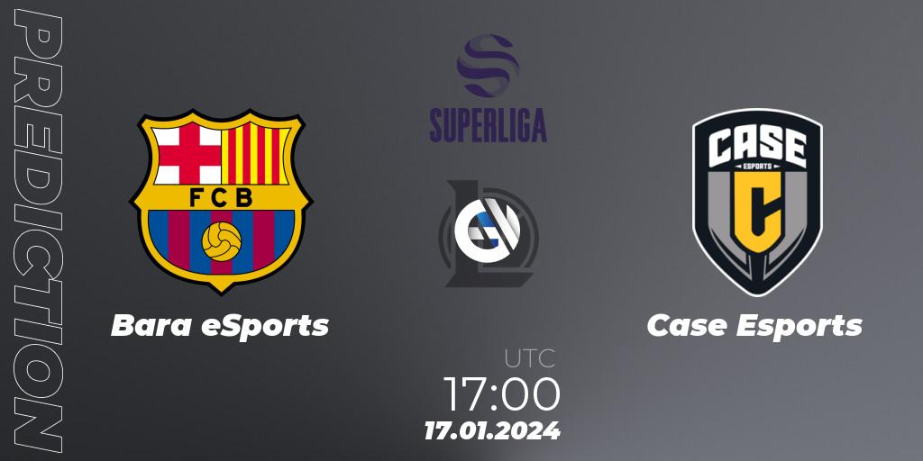 Barça eSports - Case Esports: Maç tahminleri. 17.01.2024 at 17:00, LoL, Superliga Spring 2024 - Group Stage