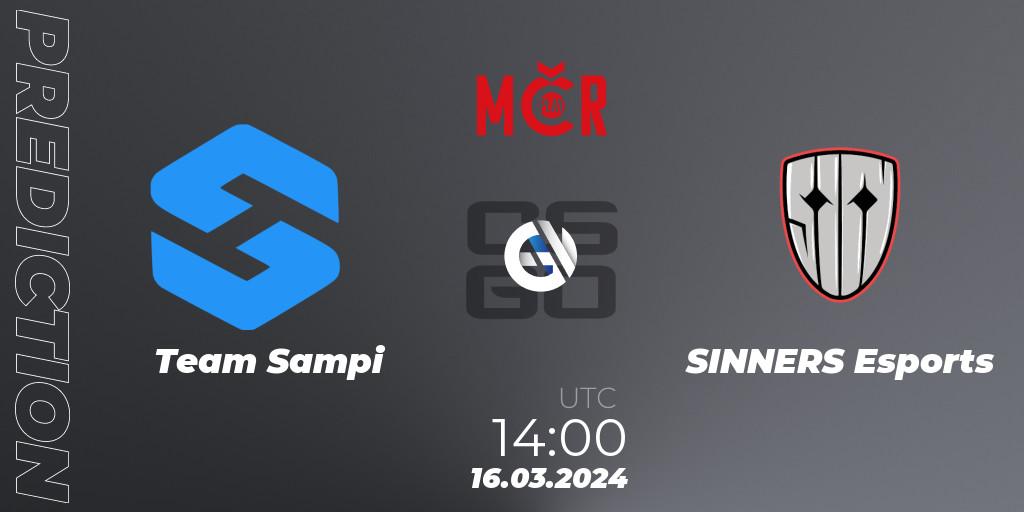 Team Sampi - SINNERS Esports: Maç tahminleri. 16.03.24, CS2 (CS:GO), Tipsport Cup Winter 2024