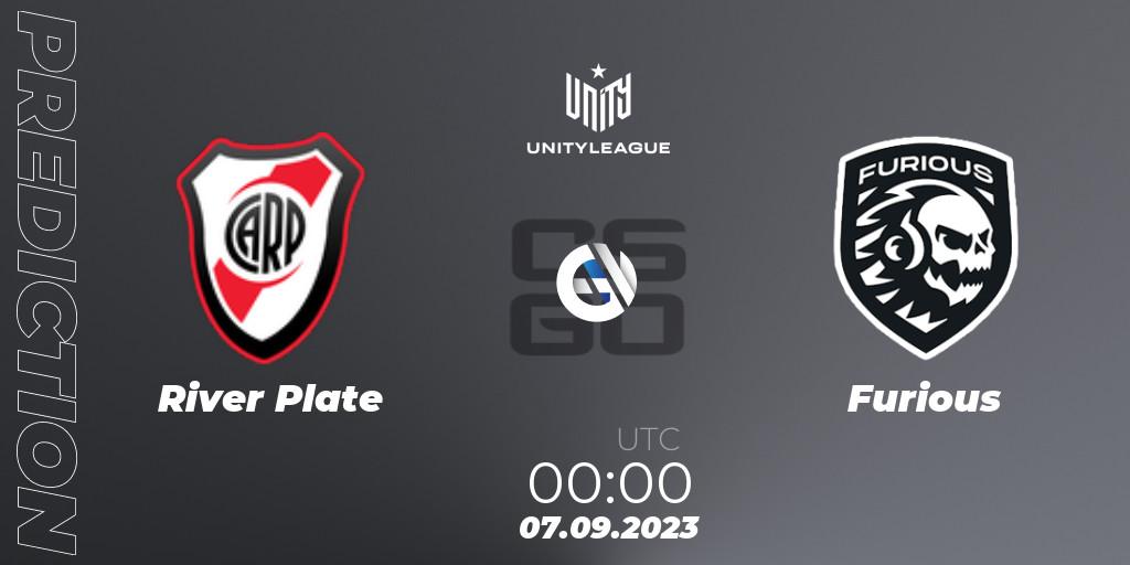 River Plate - Furious: Maç tahminleri. 07.09.2023 at 00:00, Counter-Strike (CS2), LVP Unity League Argentina 2023