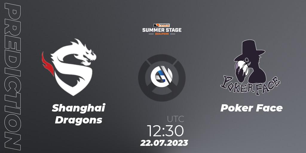 Shanghai Dragons - Poker Face: Maç tahminleri. 22.07.23, Overwatch, Overwatch League 2023 - Summer Stage Qualifiers