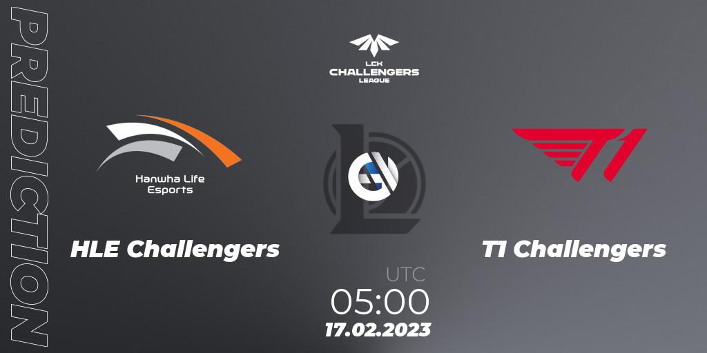HLE Challengers - T1 Challengers: Maç tahminleri. 17.02.2023 at 05:00, LoL, LCK Challengers League 2023 Spring