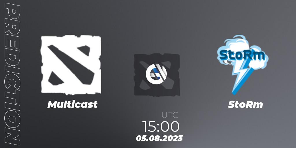 Multicast - StoRm: Maç tahminleri. 05.08.2023 at 15:00, Dota 2, European Pro League Season 11