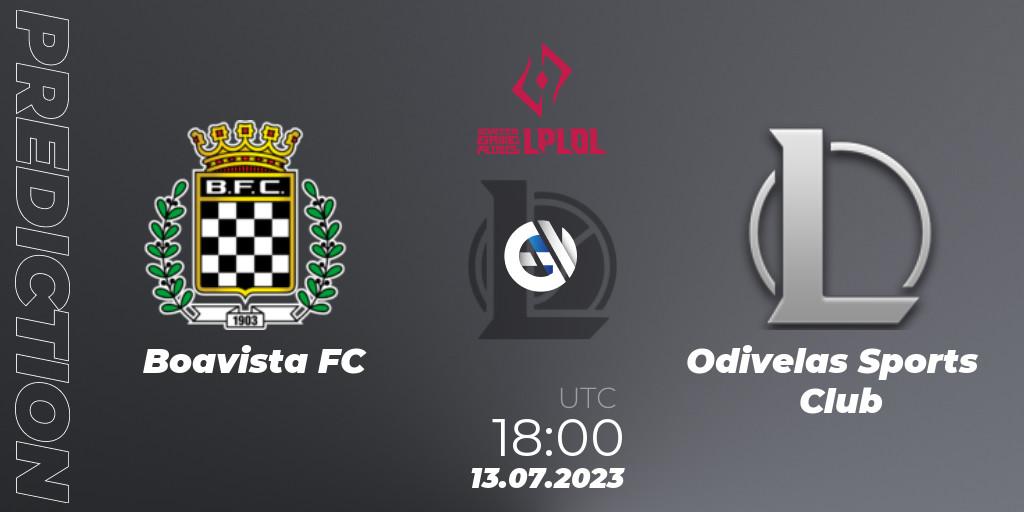 Boavista FC - Odivelas Sports Club: Maç tahminleri. 13.07.2023 at 18:00, LoL, LPLOL Split 2 2023 - Group Stage