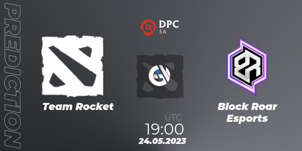 Team Rocket - Block Roar Esports: Maç tahminleri. 24.05.23, Dota 2, DPC 2023 Tour 3: SA Closed Qualifier