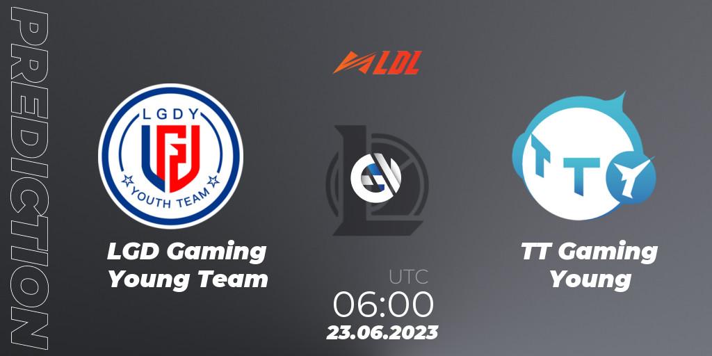 LGD Gaming Young Team - TT Gaming Young: Maç tahminleri. 23.06.2023 at 06:00, LoL, LDL 2023 - Regular Season - Stage 3