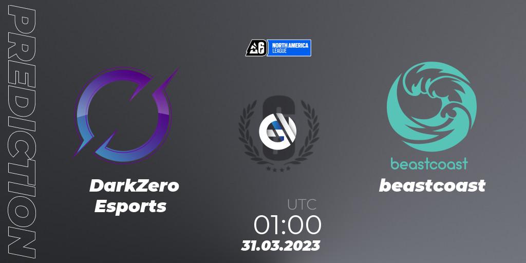 DarkZero Esports - beastcoast: Maç tahminleri. 31.03.2023 at 01:00, Rainbow Six, North America League 2023 - Stage 1