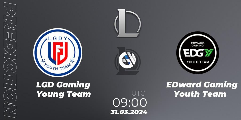 LGD Gaming Young Team - EDward Gaming Youth Team: Maç tahminleri. 31.03.24, LoL, LDL 2024 - Stage 1