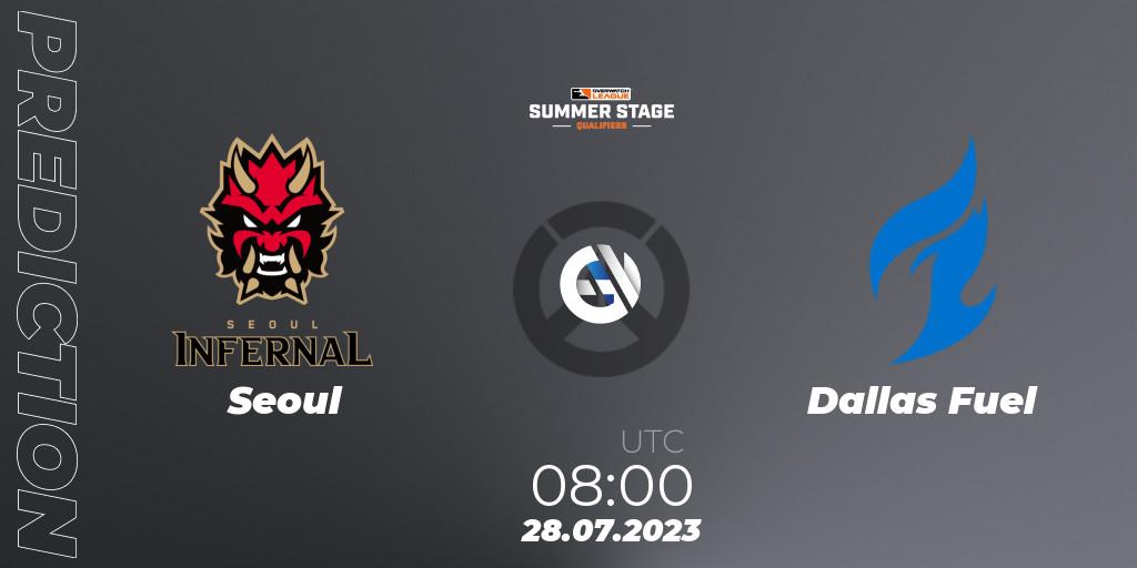 Seoul - Dallas Fuel: Maç tahminleri. 28.07.2023 at 08:00, Overwatch, Overwatch League 2023 - Summer Stage Qualifiers