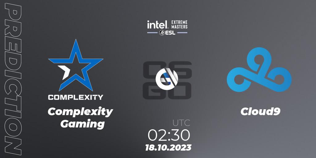 Complexity Gaming - Cloud9: Maç tahminleri. 18.10.2023 at 02:30, Counter-Strike (CS2), IEM Sydney 2023