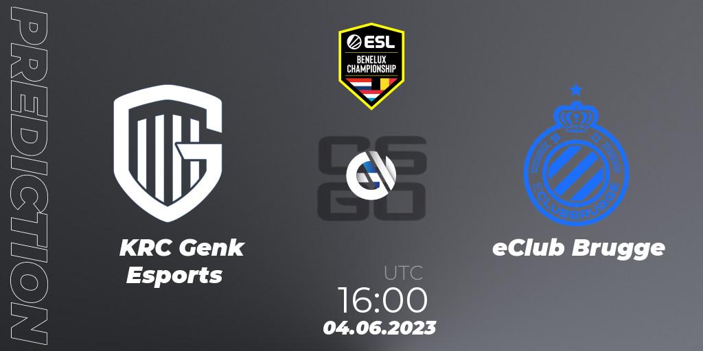 KRC Genk Esports - eClub Brugge: Maç tahminleri. 04.06.23, CS2 (CS:GO), ESL Benelux Championship Spring 2023