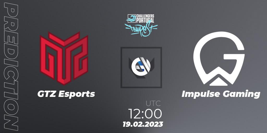 GTZ Esports - Impulse Gaming: Maç tahminleri. 19.02.2023 at 12:00, VALORANT, VALORANT Challengers 2023 Portugal: Tempest Split 1