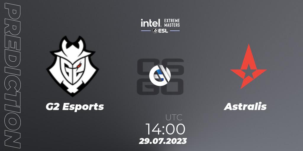 G2 Esports - Astralis: Maç tahminleri. 29.07.23, CS2 (CS:GO), IEM Cologne 2023