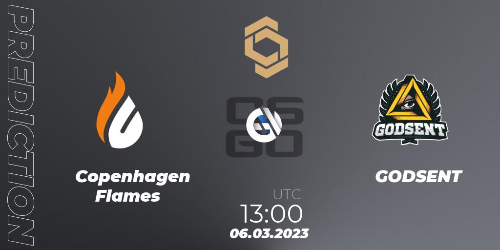 Copenhagen Flames - GODSENT: Maç tahminleri. 06.03.23, CS2 (CS:GO), CCT South Europe Series #3