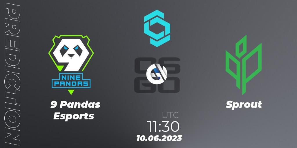 9 Pandas Esports - Sprout: Maç tahminleri. 10.06.23, CS2 (CS:GO), CCT North Europe Series 5