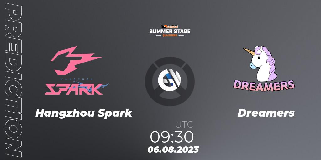 Hangzhou Spark - Dreamers: Maç tahminleri. 06.08.23, Overwatch, Overwatch League 2023 - Summer Stage Qualifiers