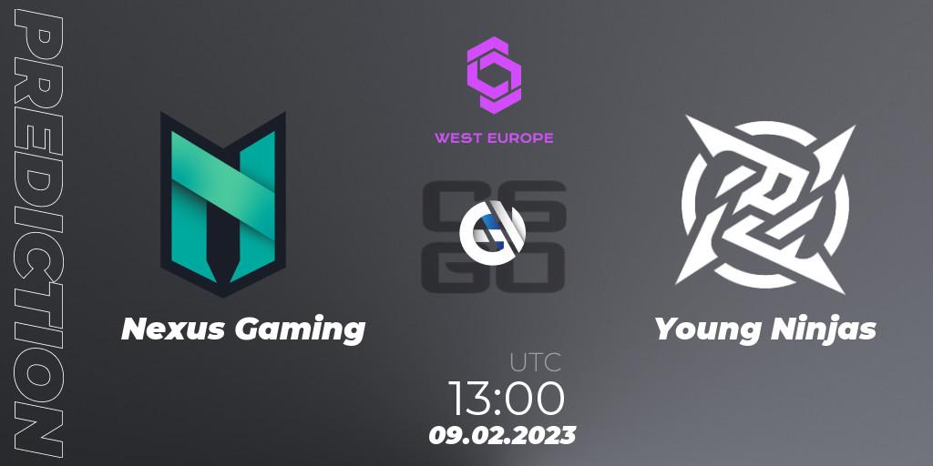 Nexus Gaming - iNation: Maç tahminleri. 09.02.23, CS2 (CS:GO), CCT West Europe Series #1