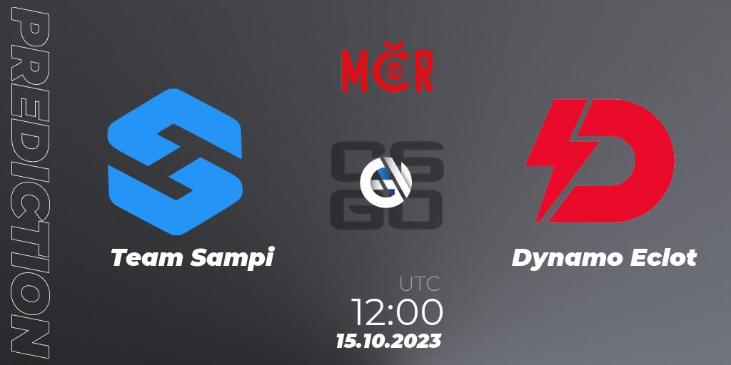 Team Sampi - Dynamo Eclot: Maç tahminleri. 15.10.2023 at 12:00, Counter-Strike (CS2), Tipsport Cup Prague Fall 2023