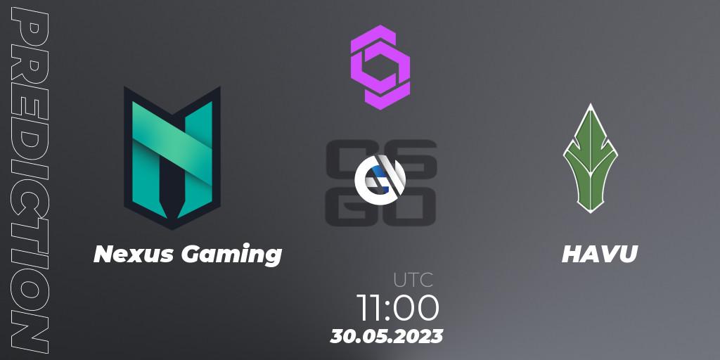 Nexus Gaming - HAVU: Maç tahminleri. 30.05.23, CS2 (CS:GO), CCT West Europe Series 4