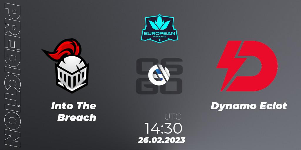 Into The Breach - Dynamo Eclot: Maç tahminleri. 26.02.2023 at 14:30, Counter-Strike (CS2), European Pro League Season 6