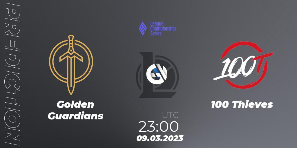 Golden Guardians - 100 Thieves: Maç tahminleri. 18.02.23, LoL, LCS Spring 2023 - Group Stage