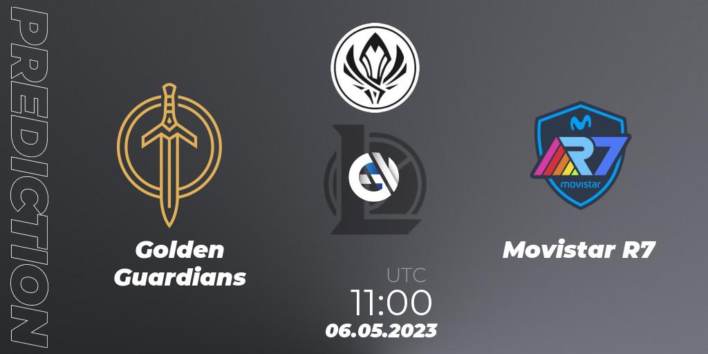 Golden Guardians - Movistar R7: Maç tahminleri. 06.05.2023 at 11:00, LoL, Mid-Season Invitational 2023 Group A