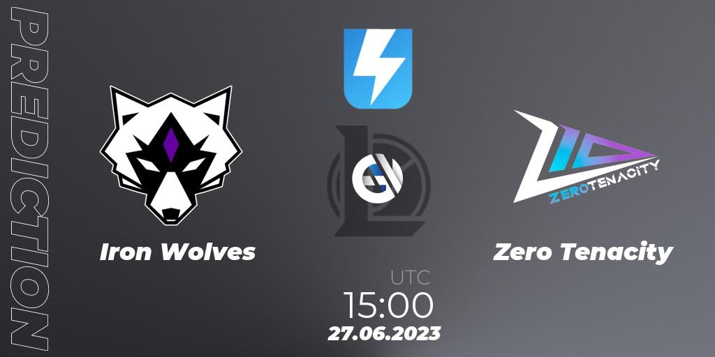 Iron Wolves - Zero Tenacity: Maç tahminleri. 27.06.2023 at 19:00, LoL, Ultraliga Season 10 2023 Regular Season