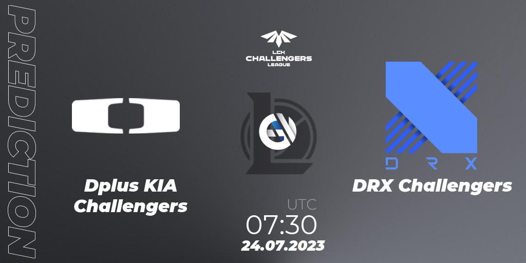 Dplus KIA Challengers - DRX Challengers: Maç tahminleri. 24.07.2023 at 08:10, LoL, LCK Challengers League 2023 Summer - Group Stage