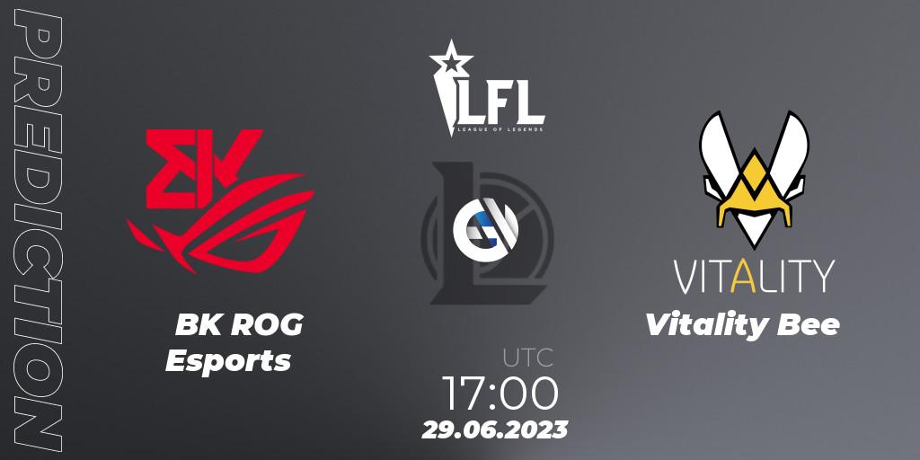 BK ROG Esports - Vitality Bee: Maç tahminleri. 29.06.2023 at 17:00, LoL, LFL Summer 2023 - Group Stage