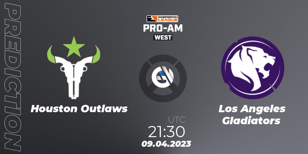 Houston Outlaws - Los Angeles Gladiators: Maç tahminleri. 09.04.2023 at 21:30, Overwatch, Overwatch League 2023 - Pro-Am