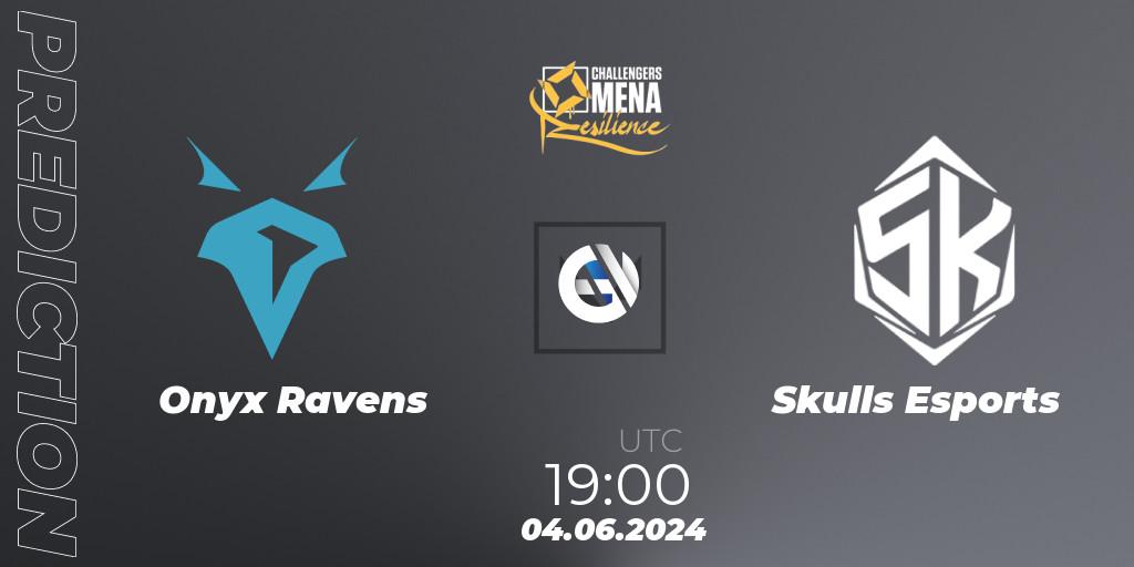 Onyx Ravens - Skulls Esports: Maç tahminleri. 04.06.2024 at 19:00, VALORANT, VALORANT Challengers 2024 MENA: Resilience Split 2 - Levant and North Africa