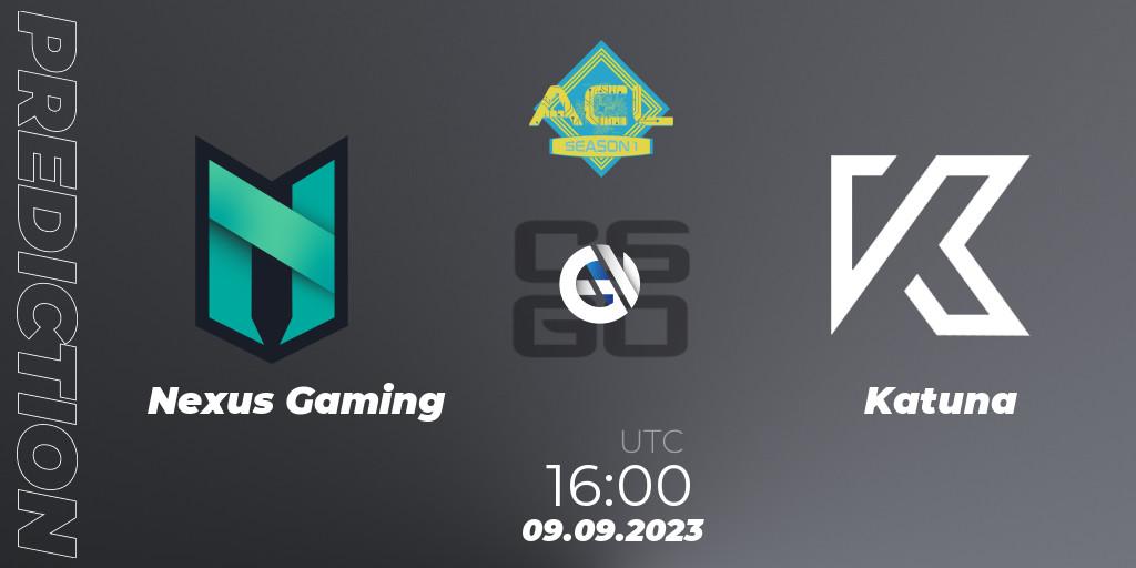 Nexus Gaming - Katuna: Maç tahminleri. 09.09.23, CS2 (CS:GO), Arena Cyberclub League Season 1