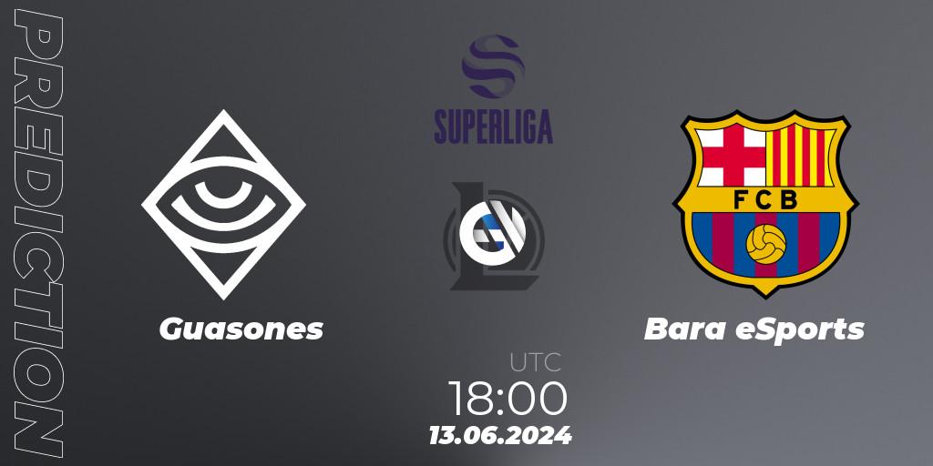 Guasones - Barça eSports: Maç tahminleri. 13.06.2024 at 18:00, LoL, LVP Superliga Summer 2024