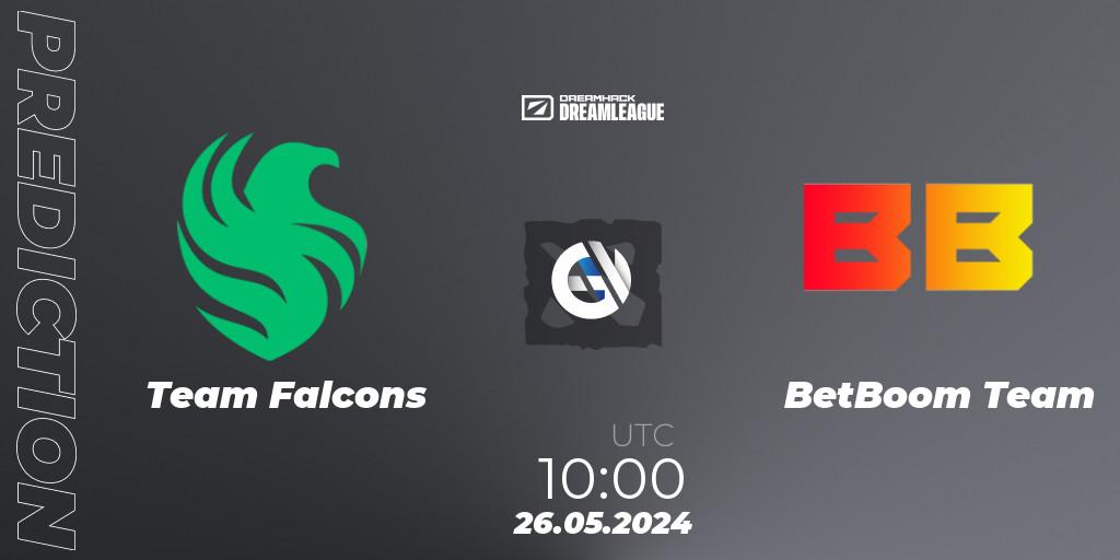 Team Falcons - BetBoom Team: Maç tahminleri. 26.05.2024 at 10:00, Dota 2, DreamLeague Season 23