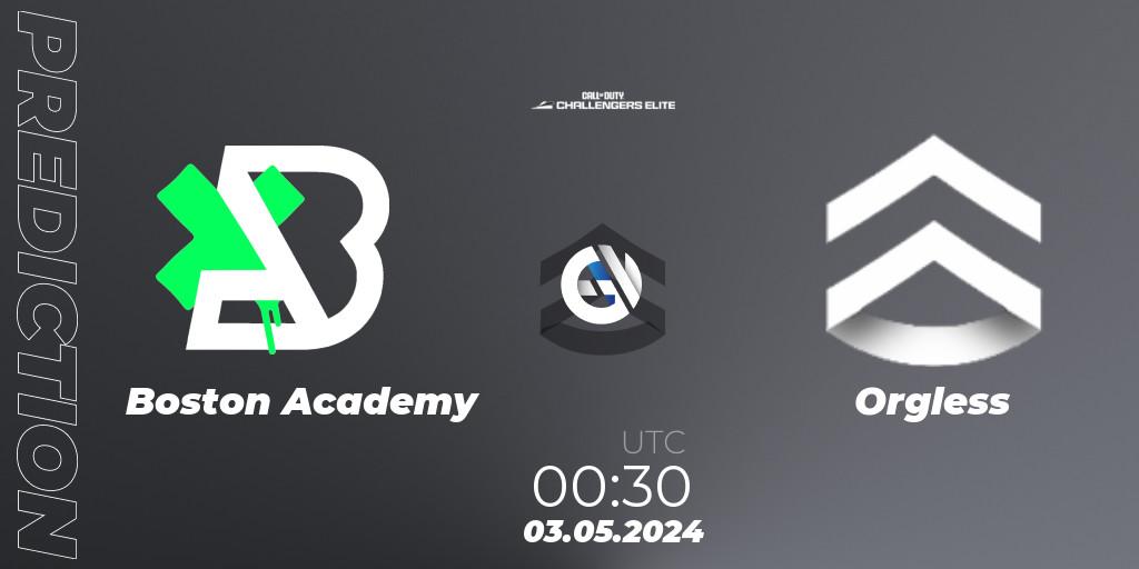 Boston Academy - Orgless: Maç tahminleri. 03.05.2024 at 00:30, Call of Duty, Call of Duty Challengers 2024 - Elite 2: NA