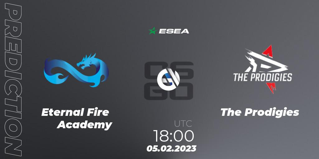 Eternal Fire Academy - The Prodigies: Maç tahminleri. 05.02.23, CS2 (CS:GO), ESEA Season 44: Advanced Division - Europe