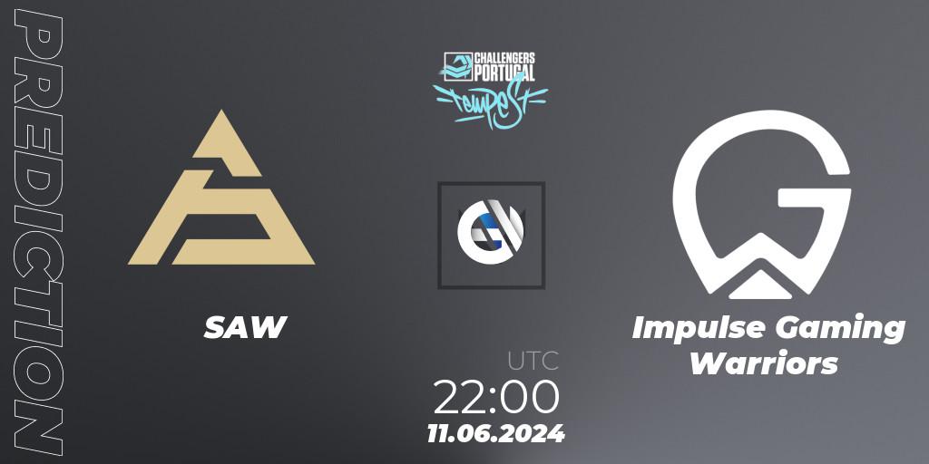 SAW - Impulse Gaming Warriors: Maç tahminleri. 11.06.2024 at 21:00, VALORANT, VALORANT Challengers 2024 Portugal: Tempest Split 2