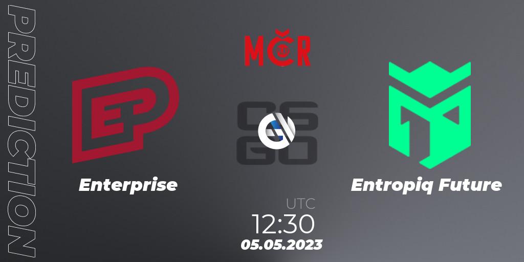 Enterprise - Entropiq Future: Maç tahminleri. 05.05.2023 at 12:30, Counter-Strike (CS2), Tipsport Cup Bratislava 2023: Closed Qualifier